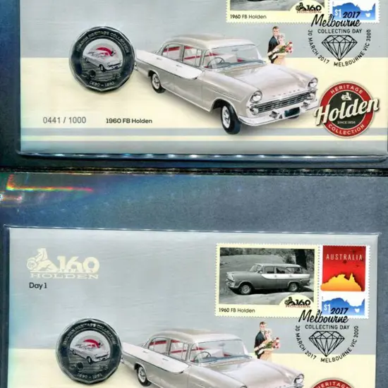 2017 (30th Mar-2nd Apr) Holden sets of 4 for the ...