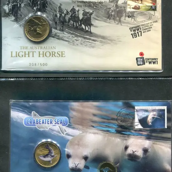 2017 (18th Apr) Aust Light Horse & 2018 (27th Mar) ...