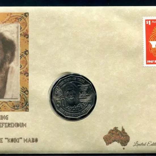 2017 (24th May) 50th Anniv of 1967 Referendum 50c ...