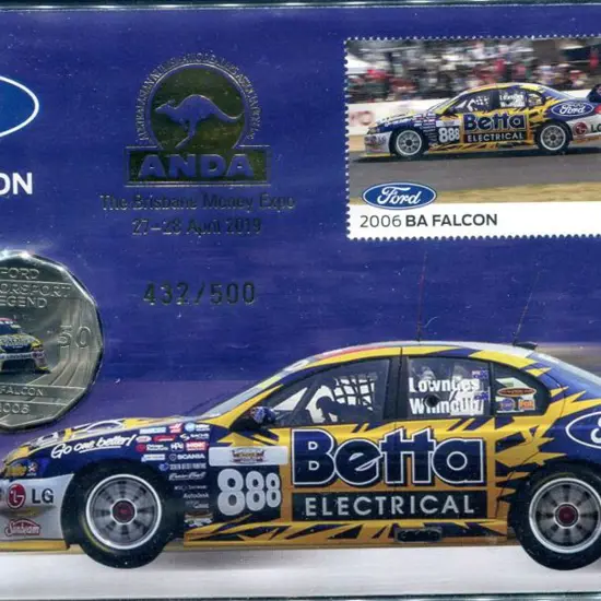 2019 (9th Feb) Ford BA Falcon with matching $1 ...
