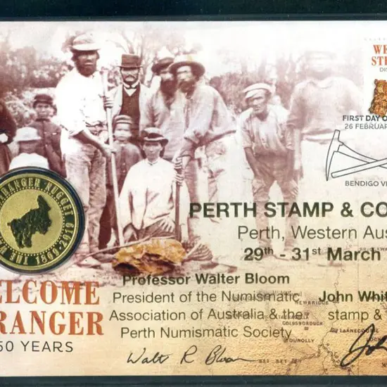 2019 (26th Feb) "Welcome Stranger" ovptd "Perth ...
