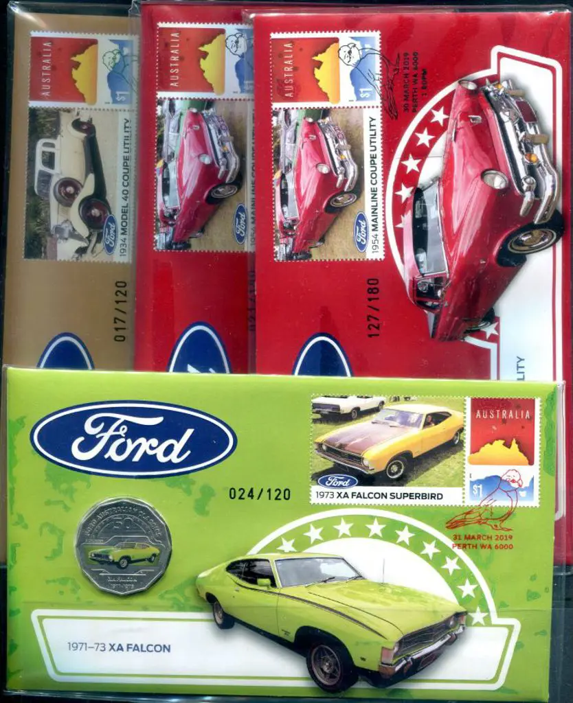 2019 (29th-31st Mar) Ford set of 4 with tabbed ... Image 1++