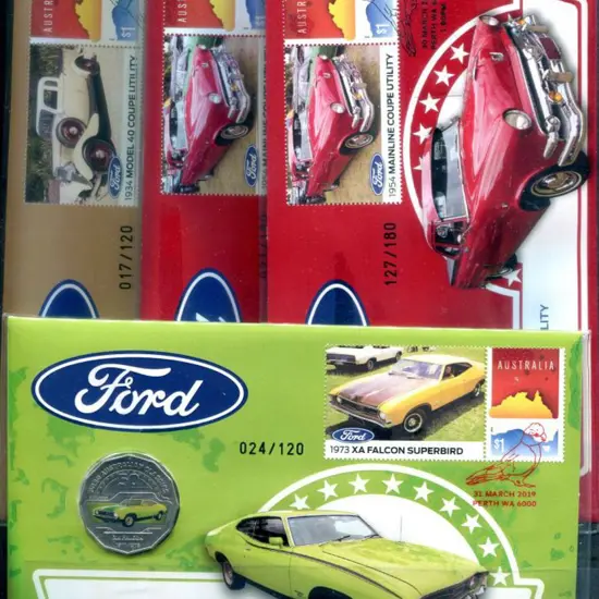 2019 (29th-31st Mar) Ford set of 4 with tabbed ...
