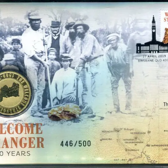 2019 (27th Apr) "Welcome Stranger" with matching ...