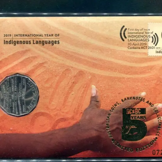 2019 (30th Apr) Int Year of Indigenous Languages ...