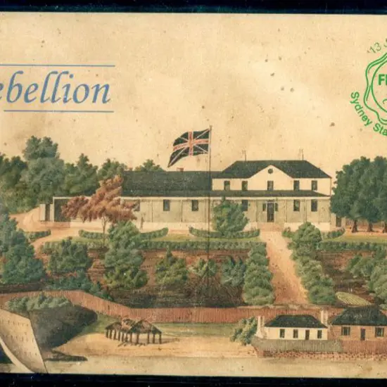 2019 (13th June) Rum Rebellion Postage Paid env ...