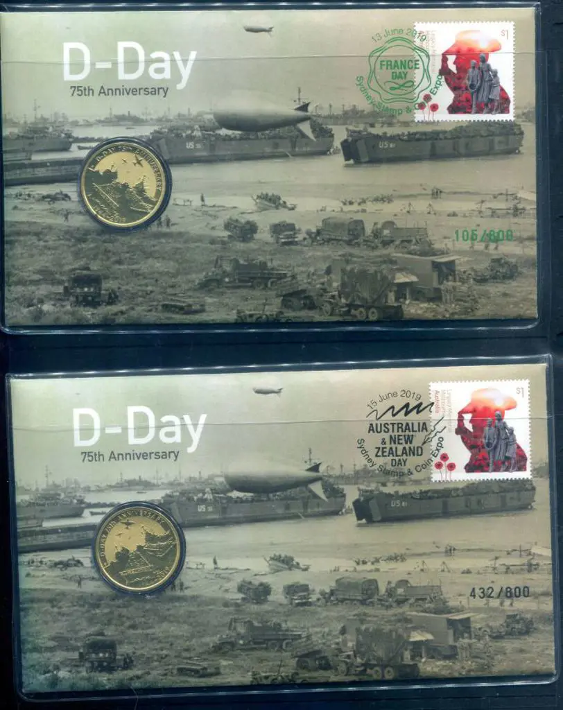 2019 (13th-16th June) D-Day 75th Anniv with $1 ... Image 1++