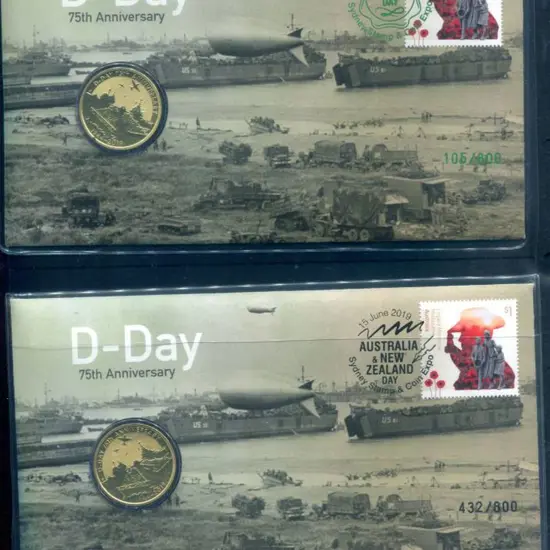 2019 (13th-16th June) D-Day 75th Anniv with $1 ...