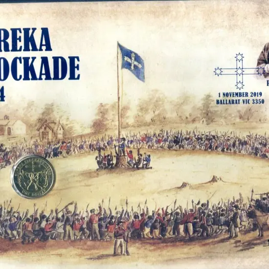 2019 (1st Nov) Eureka Stockade large Postage Paid ...
