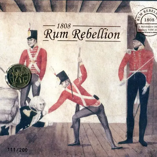 2019 (1st Nov) Rum Rebellion large Postage Paid ...