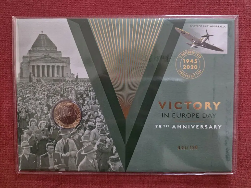 2020 (2nd Nov) Victory in Europe day 75th Anniv on ... Image 1++