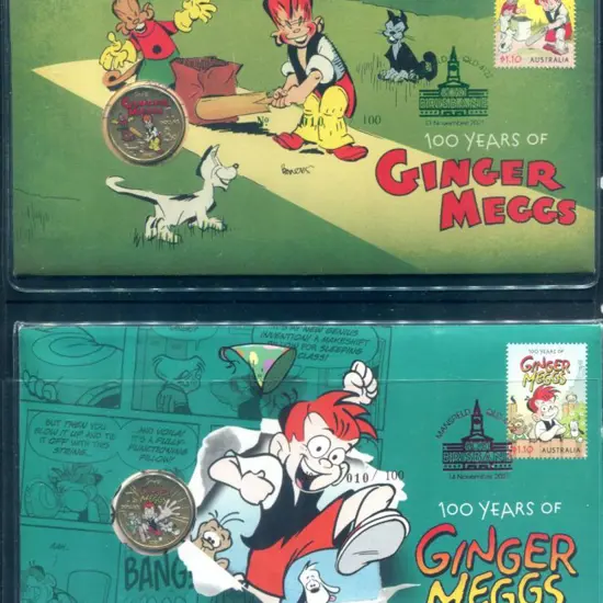 2021 (13th & 14th Nov) 100 Years of Ginger Meggs ...