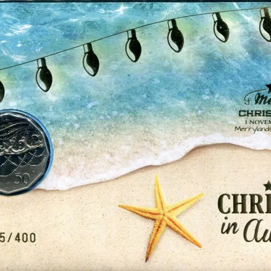 2021 (1st Nov) "Christmas in Australia" with $2.40 ...