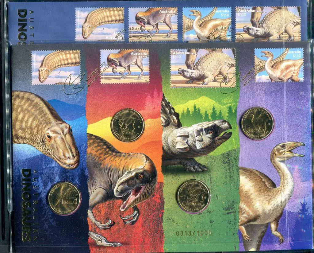 2022 (1st Nov) Australian Dinosaurs as above with ... Image 1++