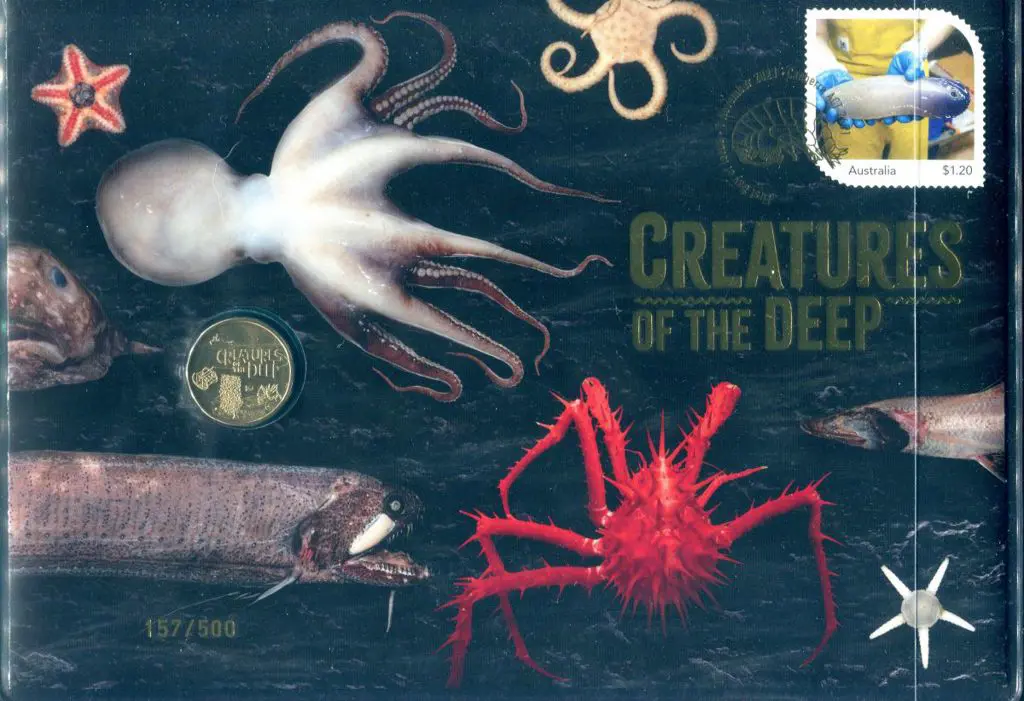 2023 (1st Nov) "Creatures of the Deep" with $1.20 ... Image 1++