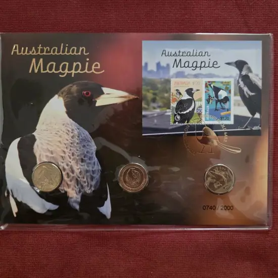 2023 (1st Nov) Australian Magpie PNC as above with ...