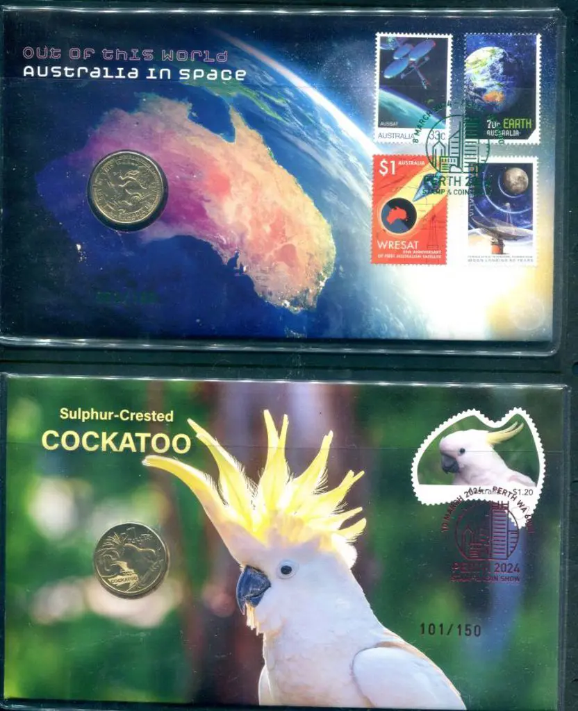 2024 (8th-10th Mar) Perth Stamp & Coin Show set of ... Image 1++