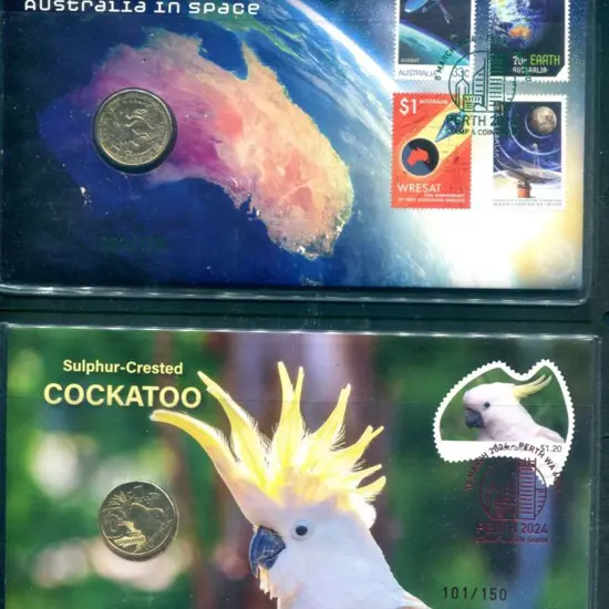 2024 (8th-10th Mar) Perth Stamp & Coin Show set of ...