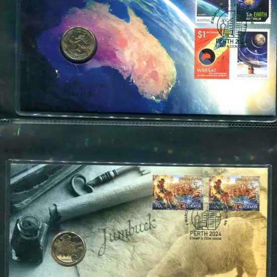 2024 (8th-10th Mar) Perth Stamp & Coin Show set of ...