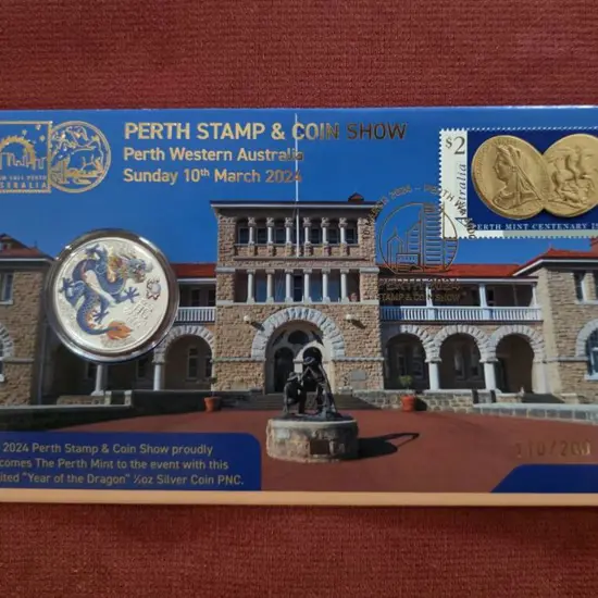 2024 (10th Mar) Perth Stamp & Coin Show Perth Mint ...