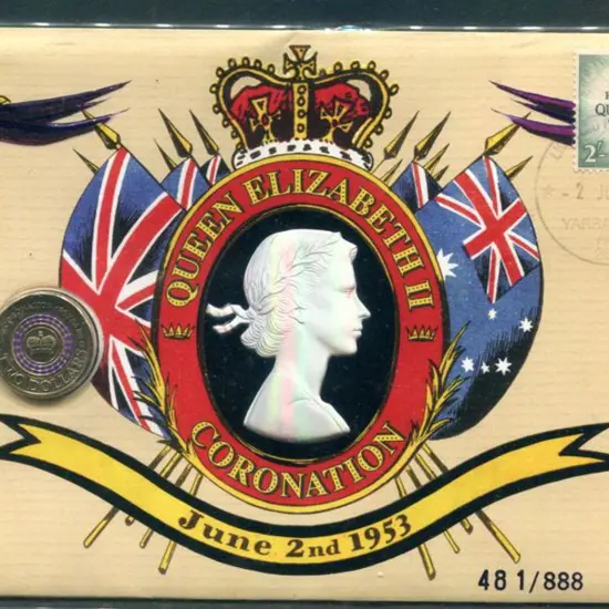 2024 (2nd June) QEII Coronation with 2/- ...