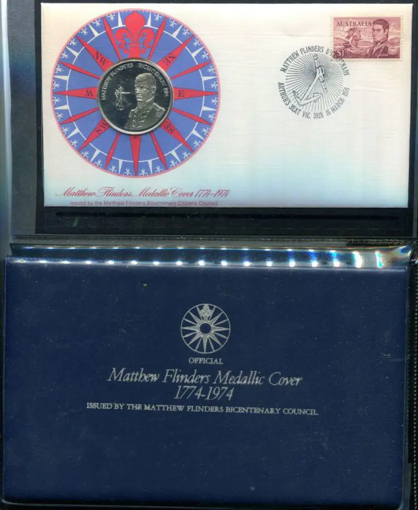 1974 (16th Mar) Matthew Flinders Bicentenary cover ... Image 1++
