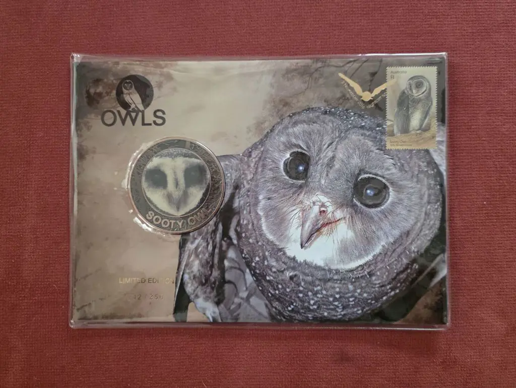 2016 (2nd Nov) Owls with $1 Sooty Owl & matching ... Image 1++