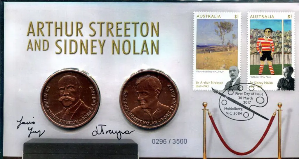 2017 (30th Mar) Arthur Streeton & Sidney Nolan 2 ... Image 1++