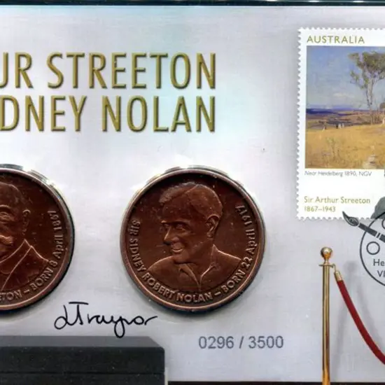2017 (30th Mar) Arthur Streeton & Sidney Nolan 2 ...