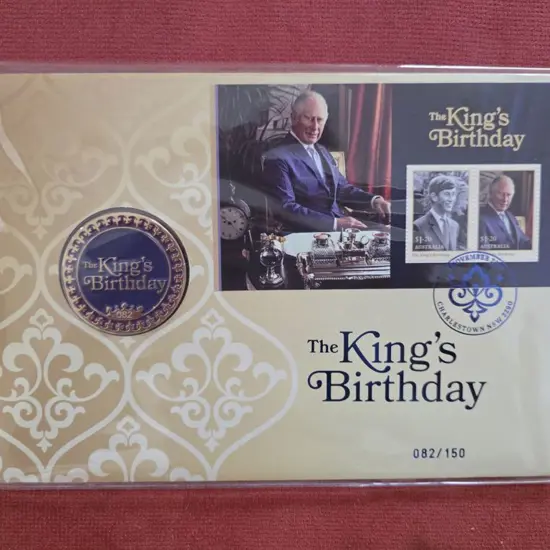 2023 (1st Nov) "The King's Birthday" with $2.40 ...