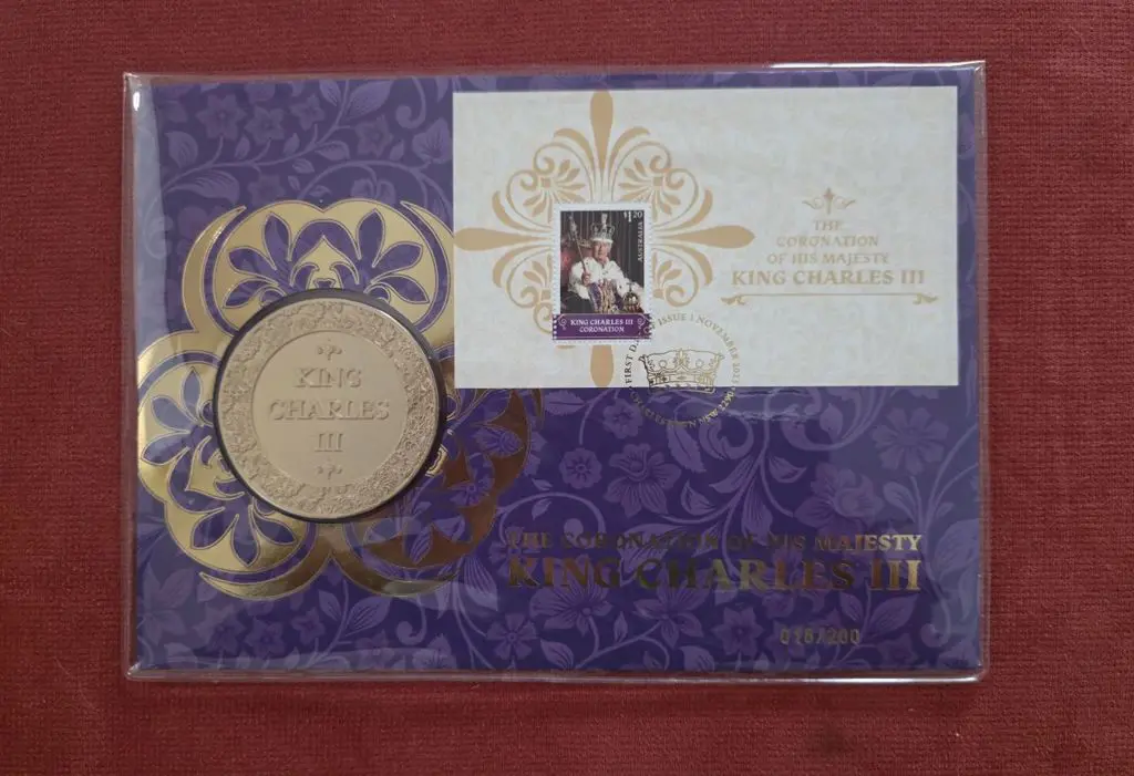 2023 (1st Nov) King Charles Coronation with $1.20 ... Image 1++