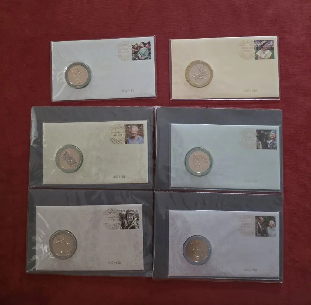 2023 (1st Nov) QEII In Memoriam set of 6 with ... Image 1++