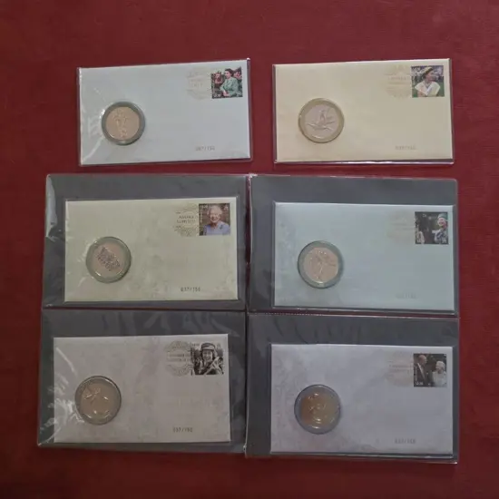 2023 (1st Nov) QEII In Memoriam set of 6 with ...