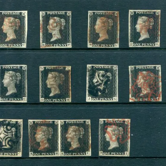 Great Britain 1840 QV Line Engraved SG 1-5 ...
