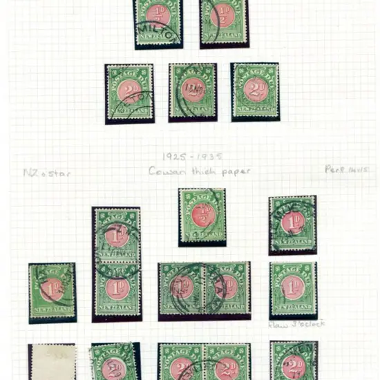 New Zealand Postage Due collection written up on ...