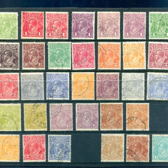 KGV Fine used to superb used range, most with ...