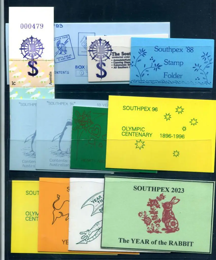 Booklets 1985-2023 Southpex issues for 1985 (2), ... Image 1++