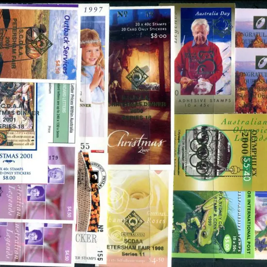 Booklets 2005- All with exhib ovpts incl 1998 ...