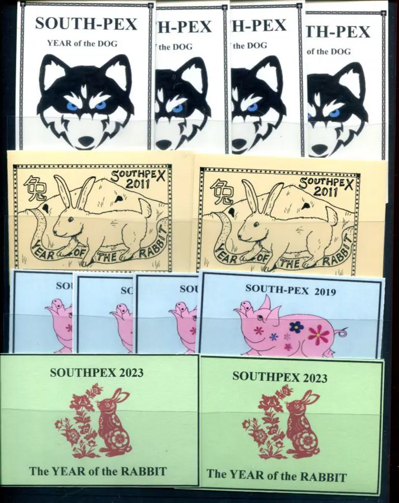 Booklets 2011-2023 Southpex selected years in left ... Image 1++