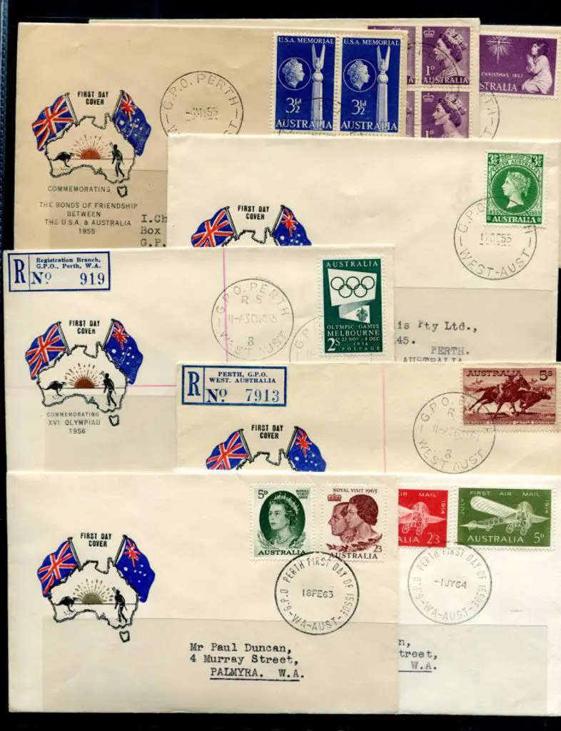 First Day Covers 1954-1967 Challis selection of ... Image 1++