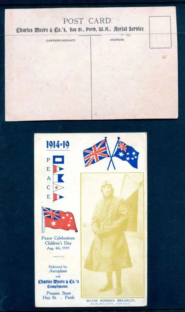 1919 (4th Aug) Major Norman Brearley in an Avro ... Image 1++