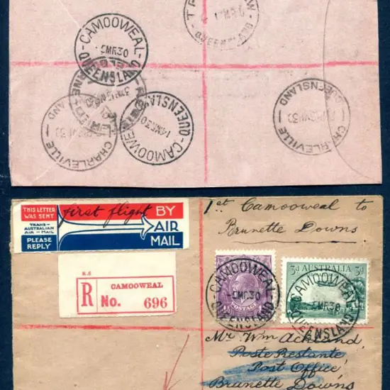 1930 (19th Feb) Camooweal to Brunette Downs ...