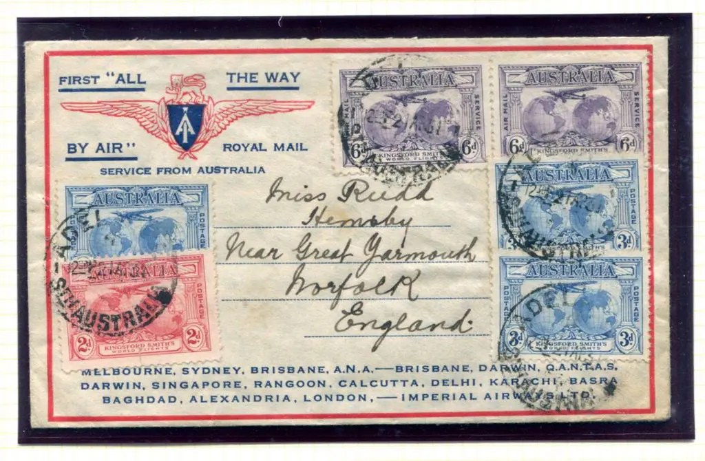 1931 (21st Apr) First "All The Way by Air" ... Image 1++