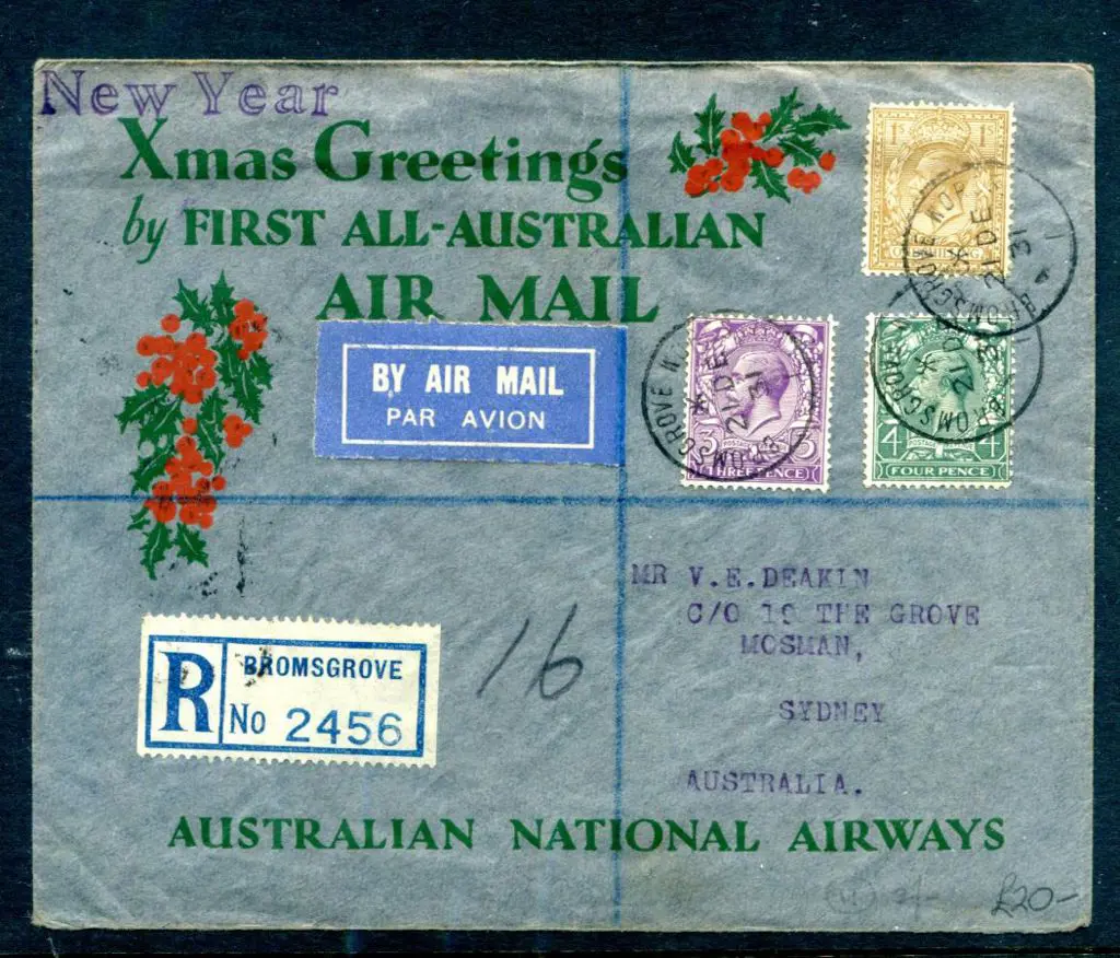 1932 (7th Jan) England to Australia "First All ... Image 1++