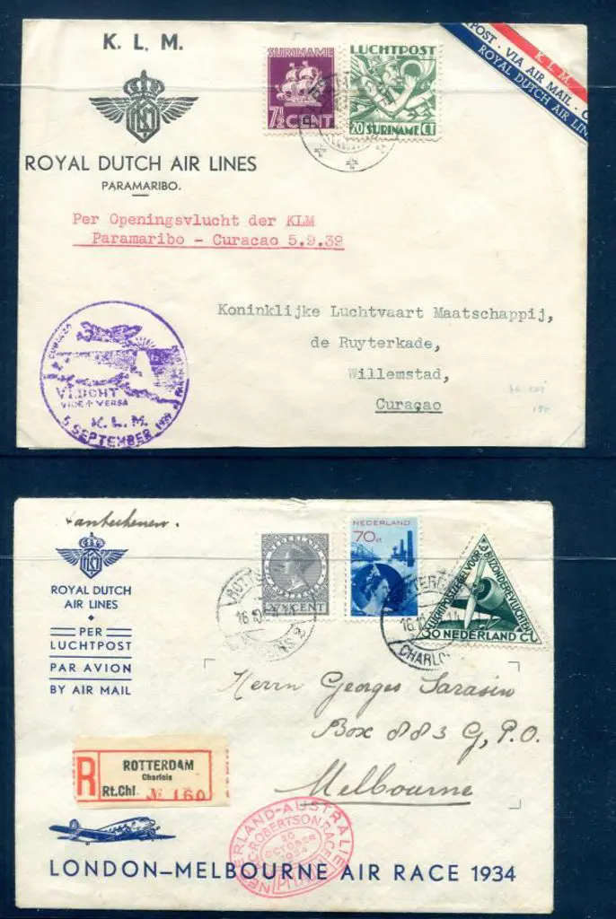 1934 (20th Oct) Holland to Australia on the KLM ... Image 1++