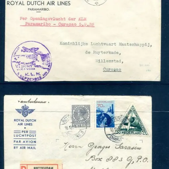 1934 (20th Oct) Holland to Australia on the KLM ...