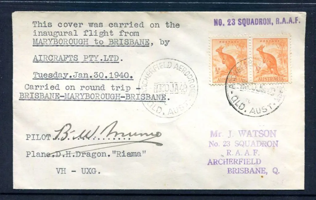 1940 (30th Jan) Maryborough to Brisbane by ... Image 1++