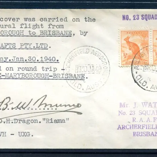 1940 (30th Jan) Maryborough to Brisbane by ...