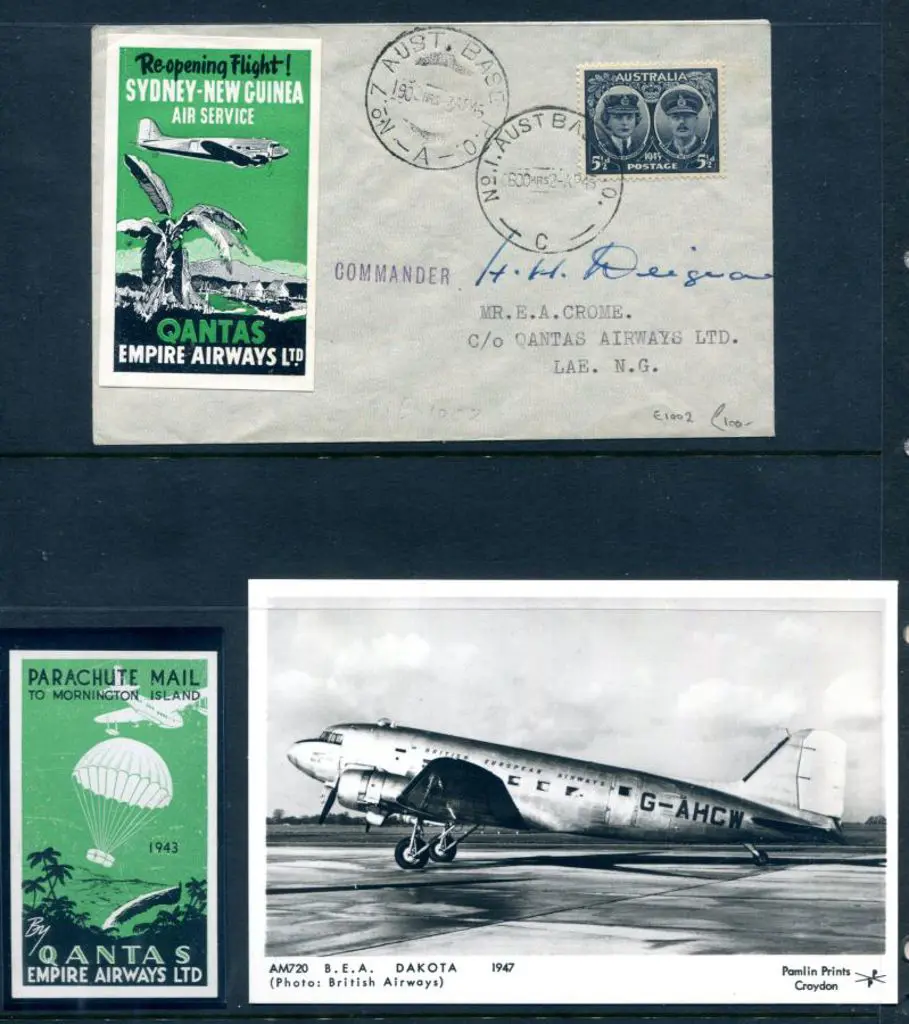 1945 (2nd April) Australia to New Guinea reopening ... Image 1++