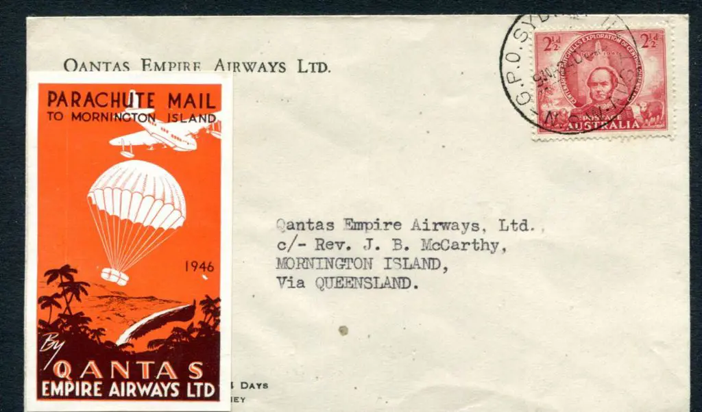 1946 (24th Dec) Sydney to Mornington Island Qantas ... Image 1++